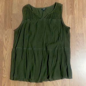 Women’s ANA Army Green Formal Tank